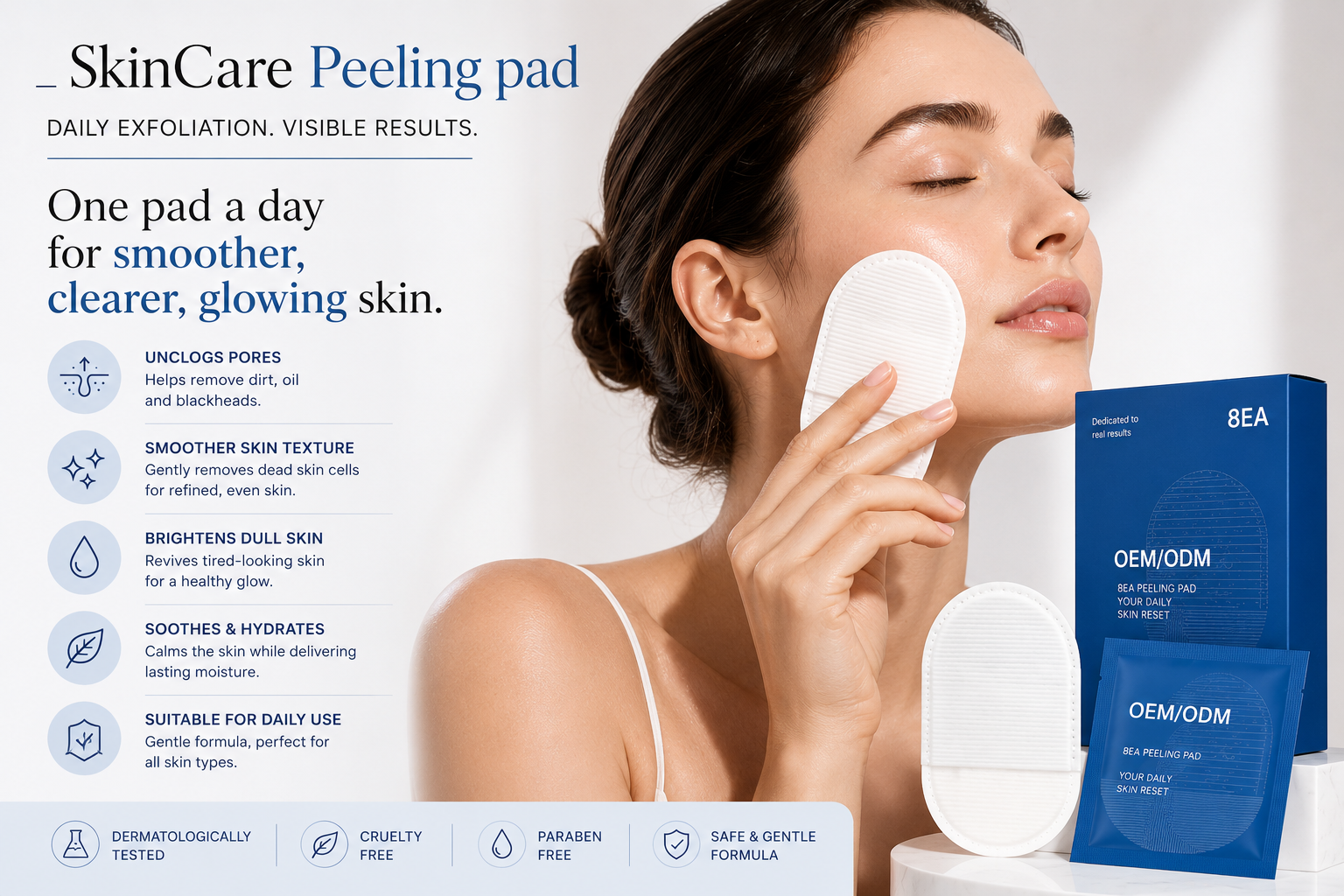 SkinCare Peeling Pads
