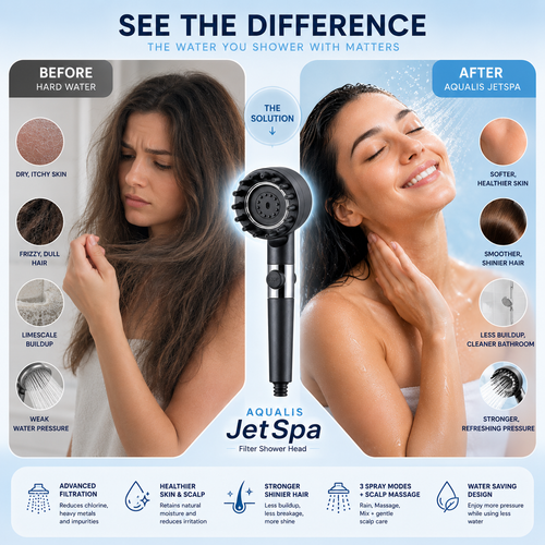 Aqualis™ JetSpa Filter Shower Head